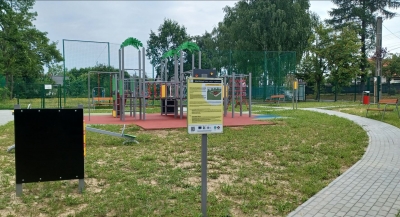 Budowa placu rekreacyjnego wraz z zieloną siłownią w miejscowości Jasień